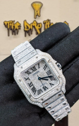 Authentic Cartier with natural VS1 Diamonds